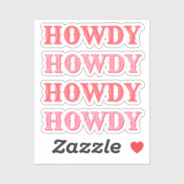 可愛名門私立校風のいガーリーハウディピンク シール