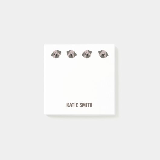 可愛図解入りの、写真付きのいプグ ポストイット (正面)