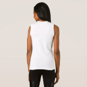 可愛女の子らしい花蘭キッズTシャツ Tシャツ (裏面フル)