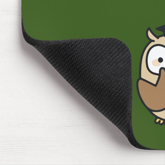 可愛忘れいフクロウを作った違いは決して無い マウスパッド (コーナー)
