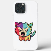 可愛怒い猫が鳴く。 Case-Mate iPhoneケース (裏面)