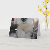 可愛恋しく思いゴルデンドールカップとロマンチック カード (黄色い花)