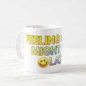 可愛感じい コーヒーマグカップ (正面左)