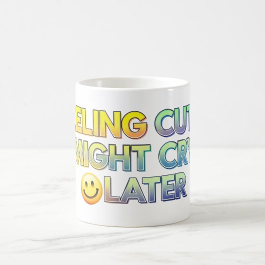 可愛感じい コーヒーマグカップ (中央)