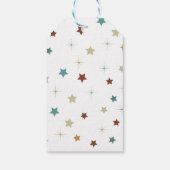 可愛感謝していいラベルとドラゴンイラストレーション ギフトタグ (裏面)