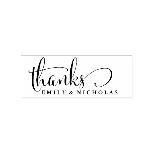 可愛感謝していい書跡フォント ラバースタンプ (インプリント)