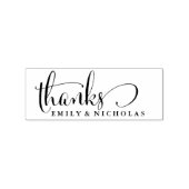 可愛感謝していい書跡フォント ラバースタンプ (押印)