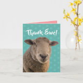 可愛感謝していい「エエ」のカード カード (黄色い花)