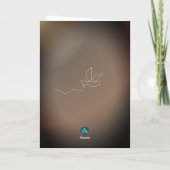 可愛救済いペットの母の日を飛ぼうよ シーズンカード (裏面)