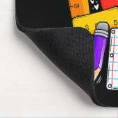 可愛教えい愛インスパイア男女先生 マウスパッド (コーナー)