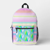 可愛数々のいバックパック プリントバックパック (正面)