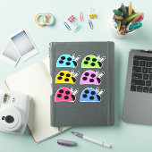 可愛数々のいラディバグ シール (iPadカバー)