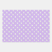 可愛数々のい幽霊色 ラッピングペーパーシート (正面3)