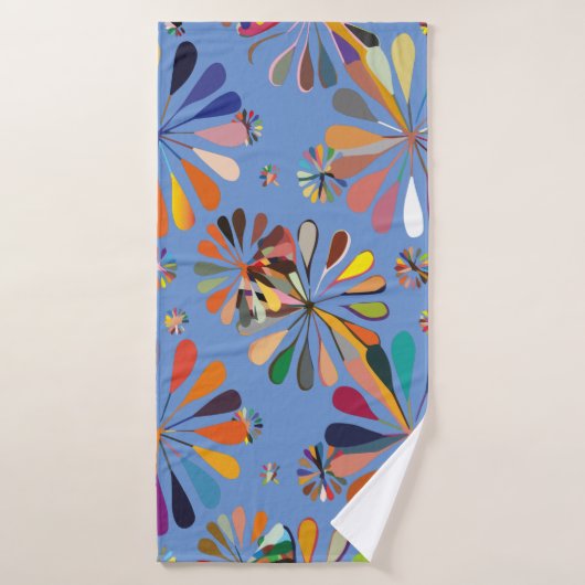 可愛数々のらしい花 バスタオル (バスタオル)