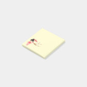 可愛日本のいピンクさくらんぼ花芸者 ポストイット (アングル)