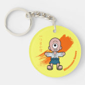 可愛日本のい怪物一詰小僧 キーホルダー (正面)