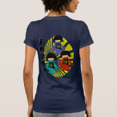 可愛日本のい芸者さん Tシャツ (裏面)