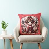 可愛日本のい芸者のシーン クッション (椅子)