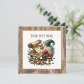 可愛書い格言パーティー 招待状 (スタンド正面)