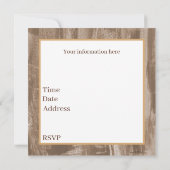 可愛書い格言パーティー 招待状 (裏面)