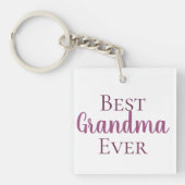 可愛最高のいおばあちゃんマムーgigiなど写真 キーホルダー (正面)