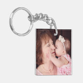 可愛最高のいおばあちゃん今まで写真 キーホルダー (正面左)