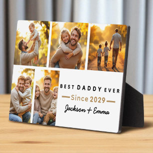 可愛最高のいダディーEver Father's Day 5 Photo Collage フォトプラーク