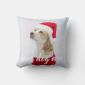 可愛最高のいドッグエバーカスタムペット写真装飾用クッション クッション (正面)