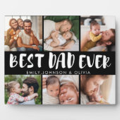 可愛最高のいパパ史上初の父の日フォトコラージュ フォトプラーク (正面)