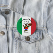 可愛最高のいピザメーカーのボタン 缶バッジ (インサイチュ)