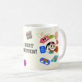 可愛最高のいマグリの妹は女の子に行く コーヒーマグカップ (正面右)