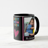 可愛最高のいママの写真 マグカップ (正面右)
