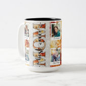 可愛最高のいママフローラ写真カスタム ツートーンマグカップ (正面左)