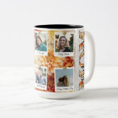 可愛最高のいママフローラ写真カスタム ツートーンマグカップ (正面右)