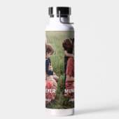 可愛最高のいミラミーハート母の日の写真 ウォーターボトル (左面)