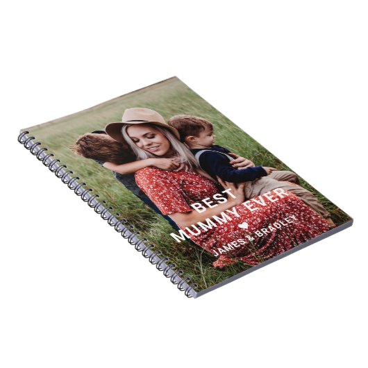 可愛最高のいミラミーハート母の日の写真 ノートブック (右側)