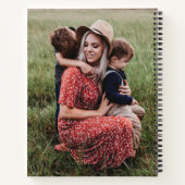 可愛最高のいミラミーハート母の日の写真 ノートブック (裏面)