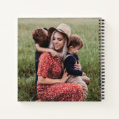 可愛最高のいミラミーハート母の日の写真 ノートブック (裏面)