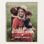 可愛最高のいミラミーハート母の日の写真 プランナー手帳 (正面)