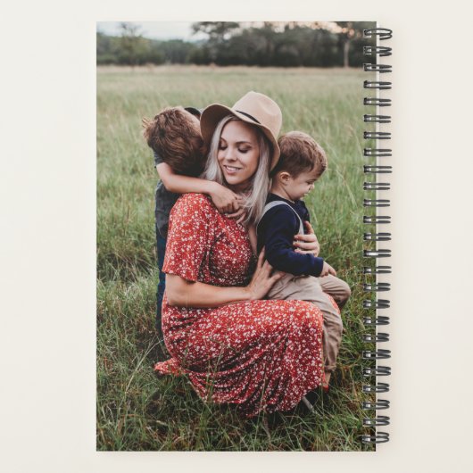 可愛最高のいミラミーハート母の日の写真 プランナー手帳 (裏面)