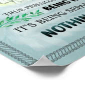 可愛最高のい友達のギフトおもしろい、友情の日の贈り物 ポスター (角)