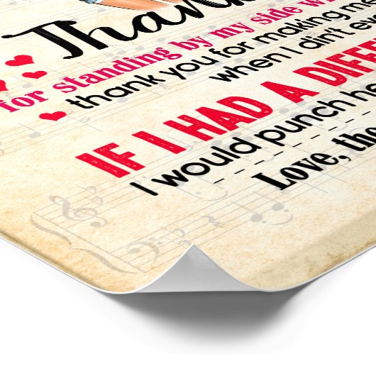 可愛最高のい友達のギフトおもしろい、友情の日の贈り物 ポスター (角)