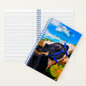 可愛最高のい友達は牛だ ノートブック (内側)