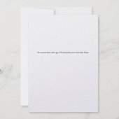 可愛最高のい母は今まで女王の母の日カード 招待状 (裏面)