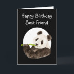 可愛最高のい水色のパンダとBeary Friend カード<br><div class="desc">可愛最高のい水の色のビーリー友パンダはパ素晴らしンダを愛する人のためのカードを作る</div>