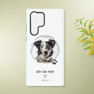 可愛最高のい犬の母の写真 SAMSUNG GALAXY S22 ULTRAケース