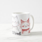 可愛最高のい猫たち コーヒーマグカップ (正面右)