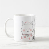 可愛最高のい猫たち コーヒーマグカップ (左)
