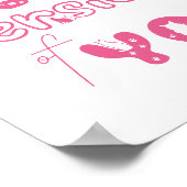 可愛最高のい猫のウォールアートを ポスター (角)