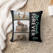 可愛最高のい「Friends Forever」 3 Photo クッション (ブランケット)